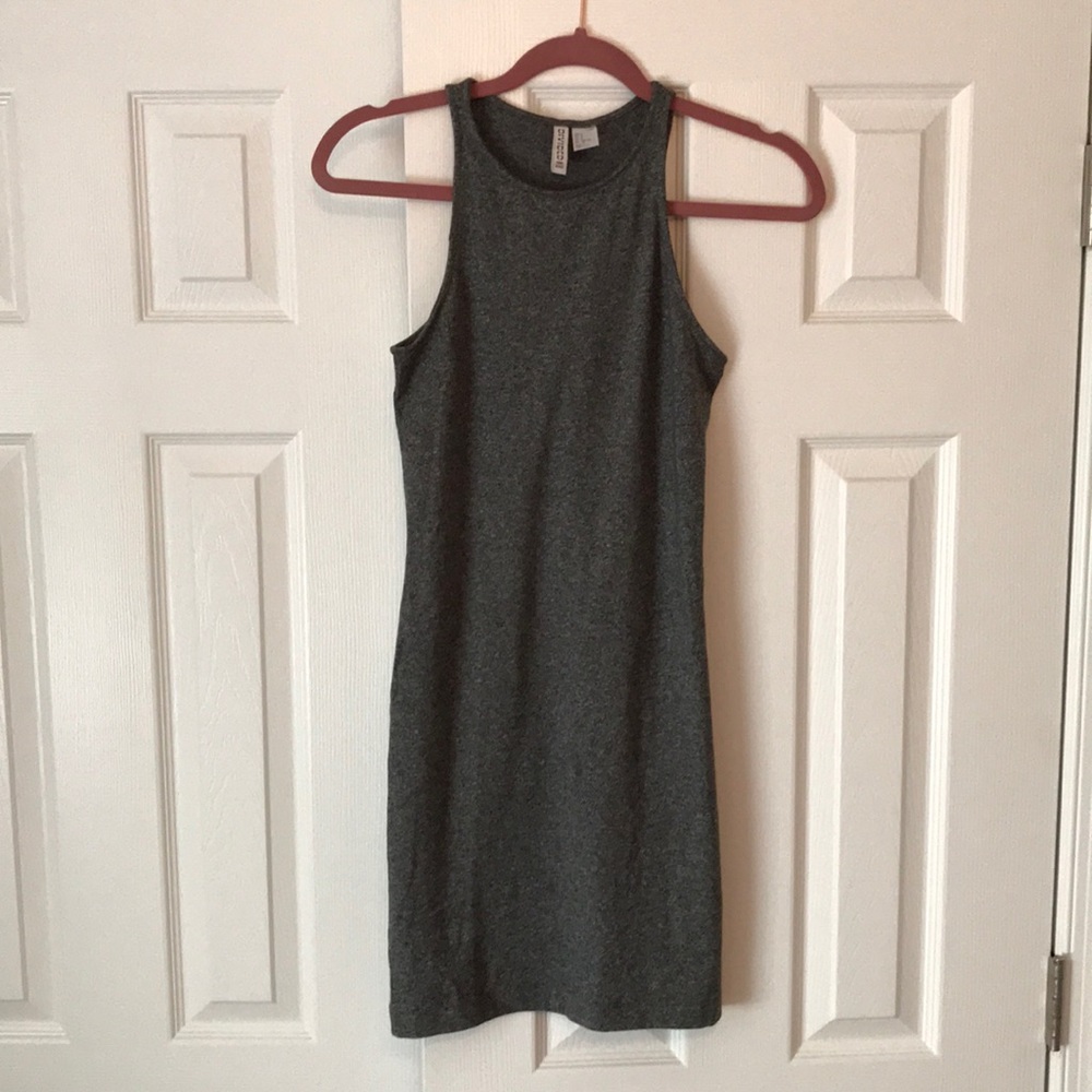 Divided BodyCon Heather Grey Dress